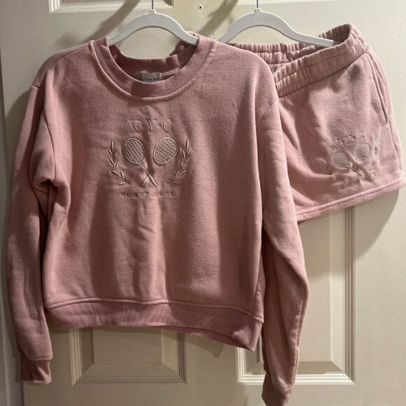 Two piece matching loungewear set - NYC racquet league - Picture 1 of 10